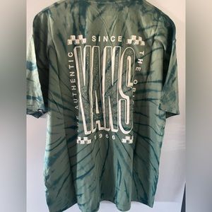 Vans men’s tie dye logo tee